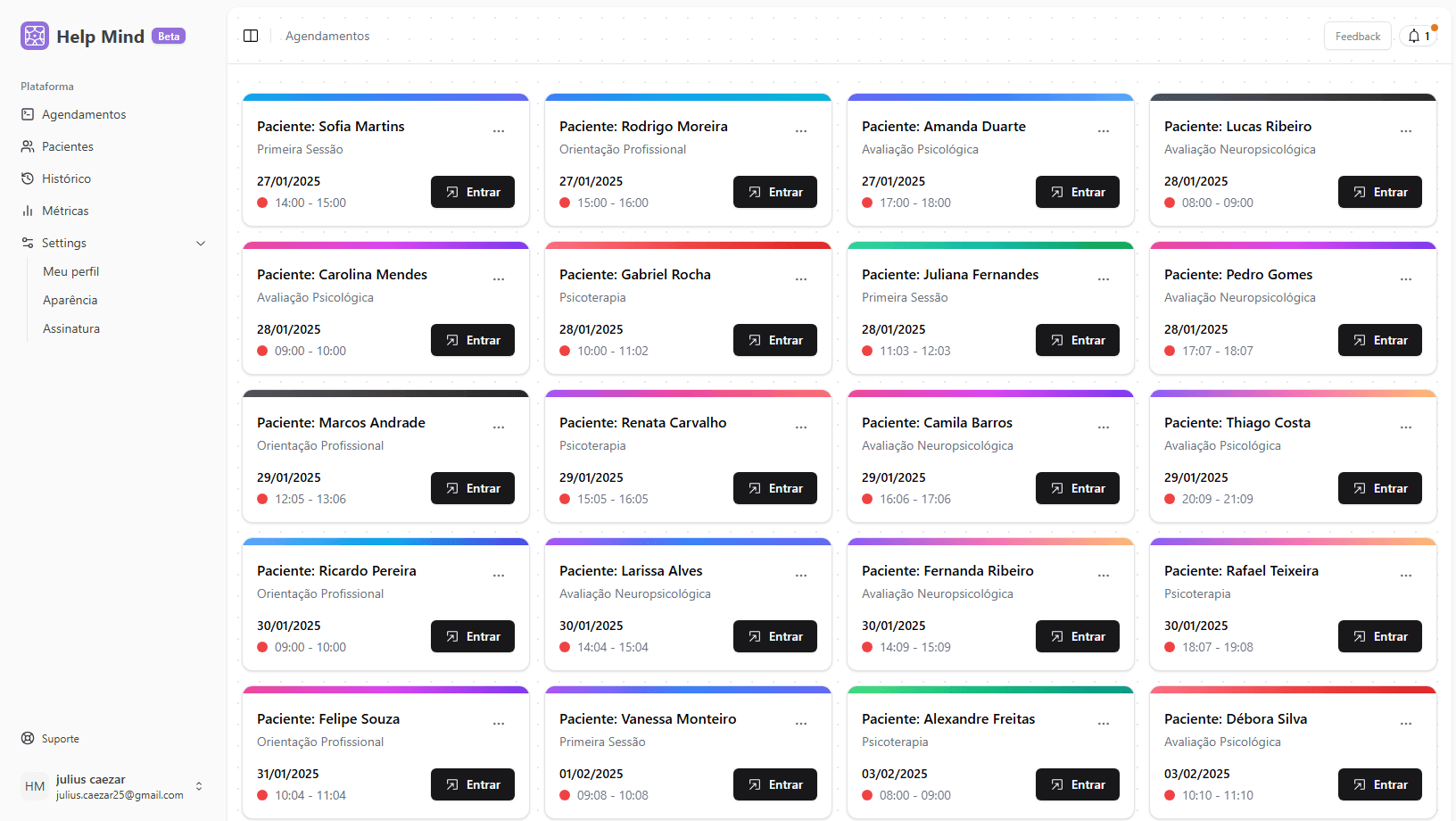 Dashboard interface showing financial data and charts